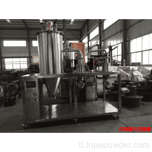 Nitrogen gas air classifier system